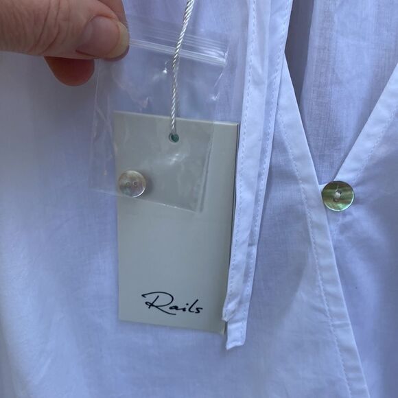 NWT Rails Katia Cotton Wrap Top - Picture 10 of 14